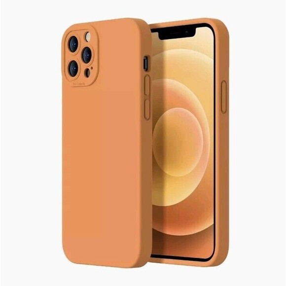 For iPhone 15 Plus Shockproof Case Enhanced Camera Protection Color Orange - Picture 1 of 6